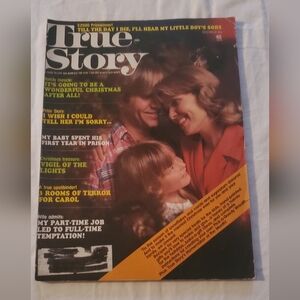 True Story Magazine Vintage December 1979 "Till The Day I Die, I'll Hear My..."